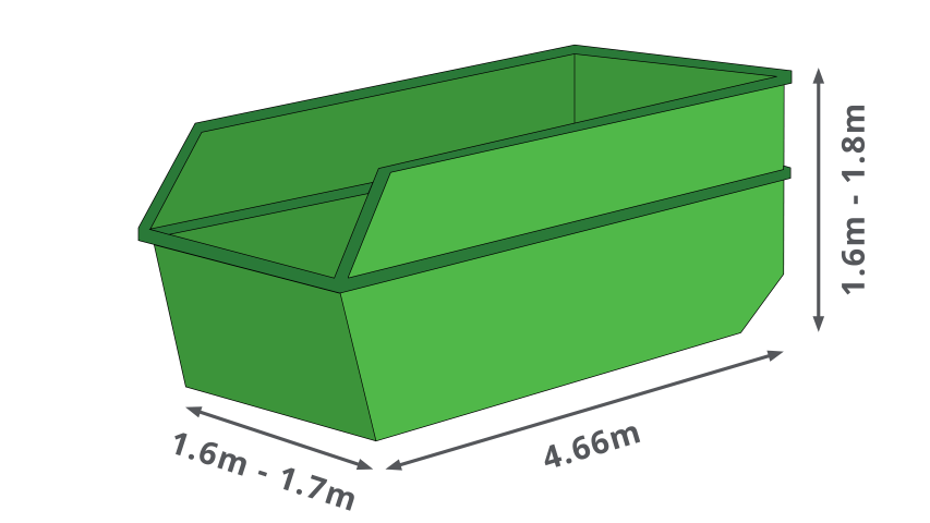 10 - 12m MARELL Waste Bin
