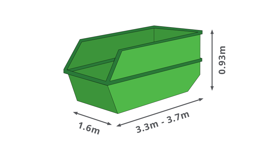 4 - 6m MARELL Waste Bin